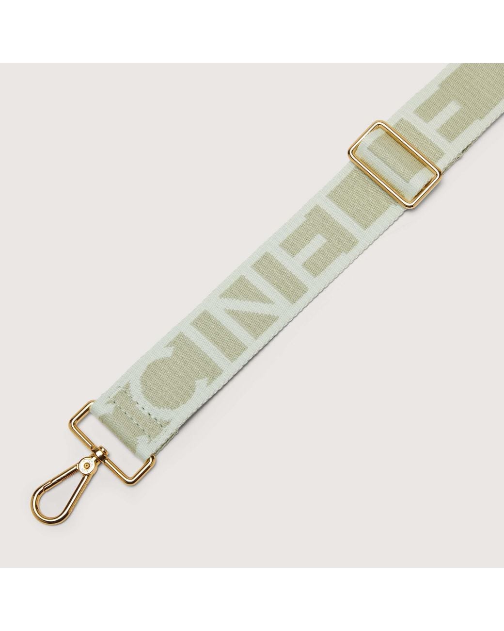 Coccinelle Green Fabric Shoulder Strap Logo