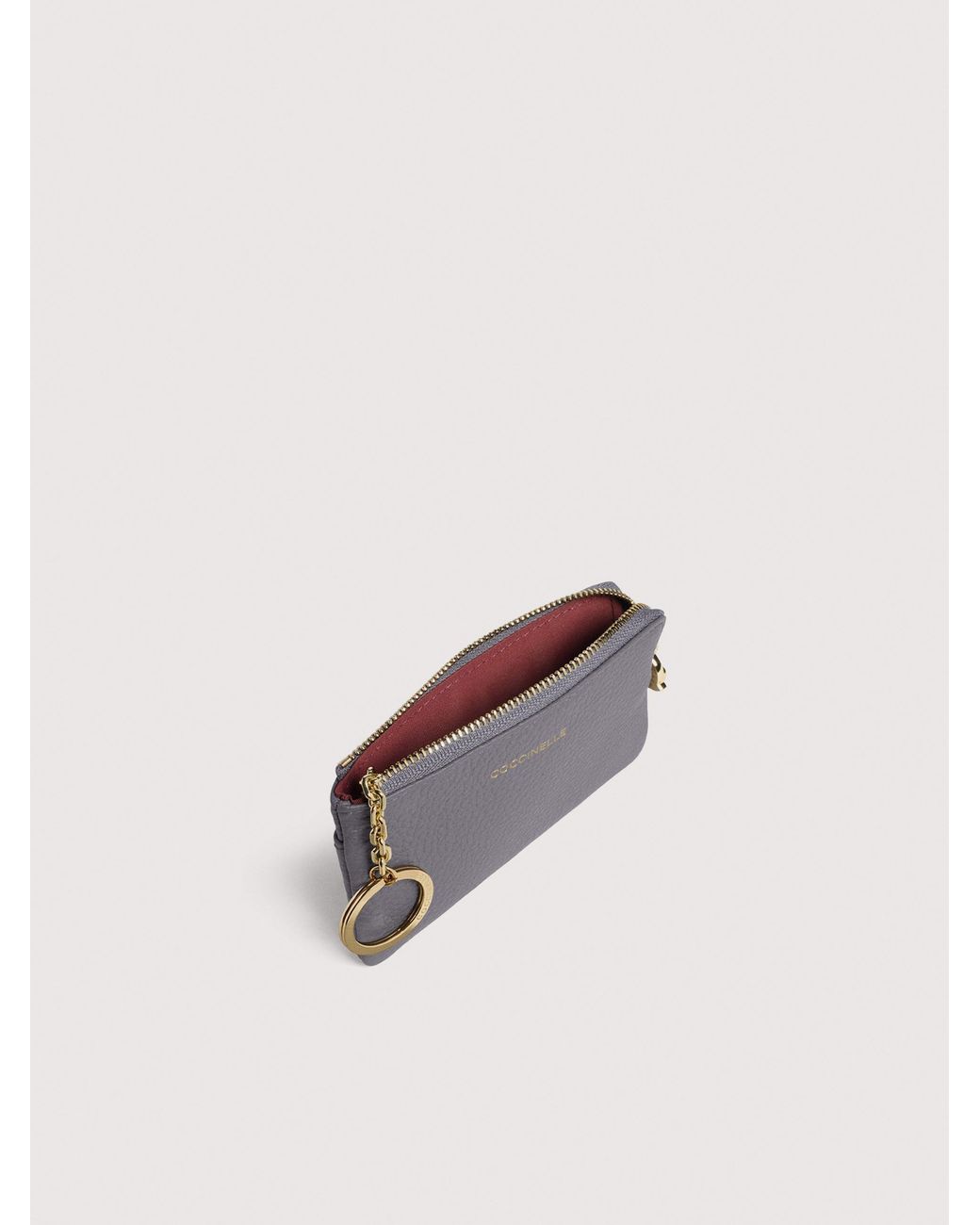 Coccinelle Multicolor Grained Leather Coin Purse C-Me Small