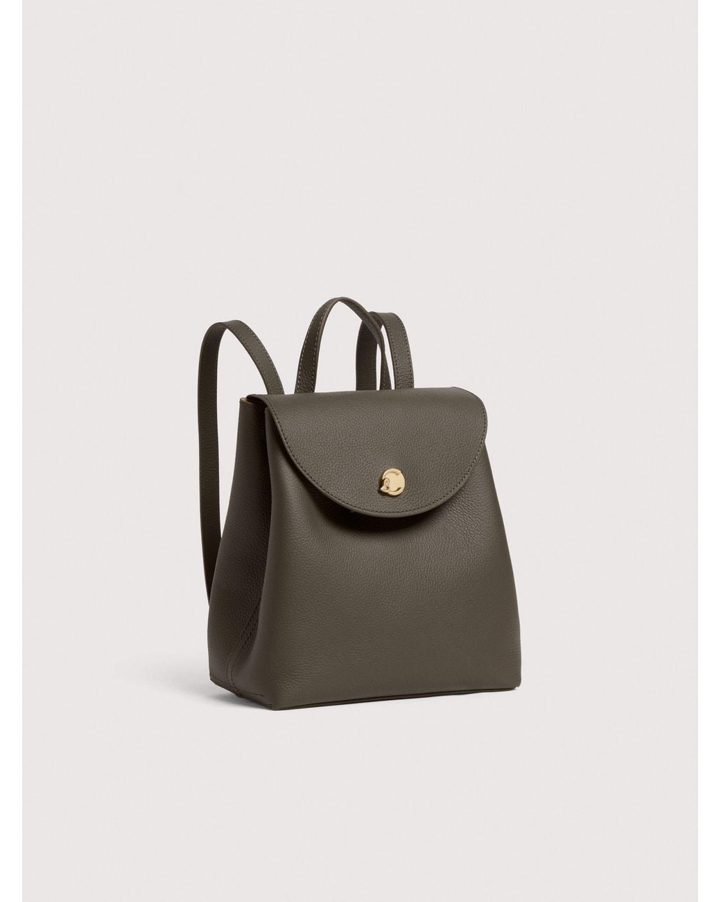 Coccinelle Multicolor Grained Leather Backpack Nikla Mini