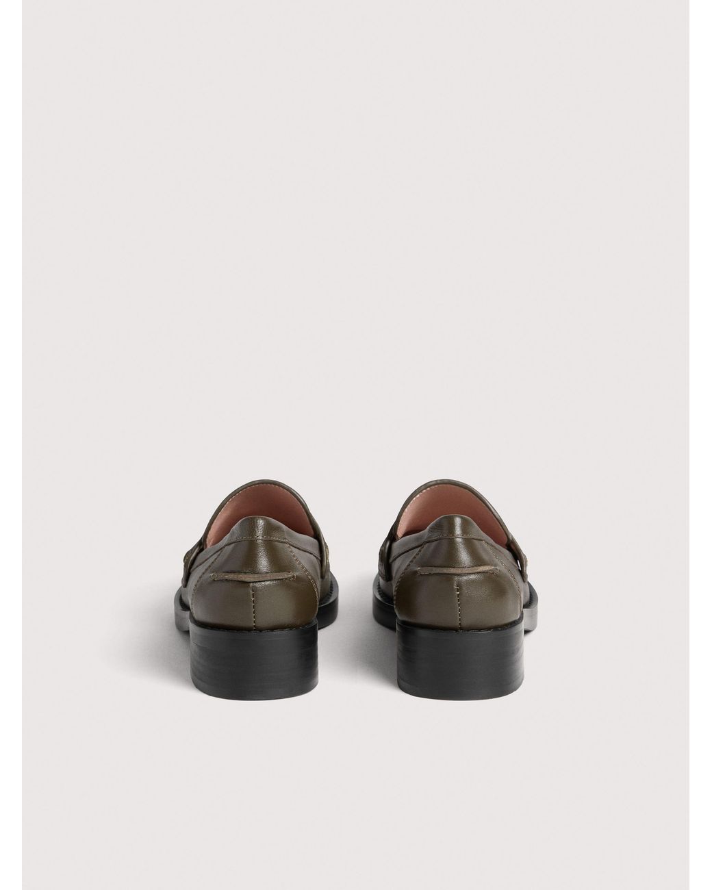 Coccinelle Multicolor Smooth Leather Loafers Beat