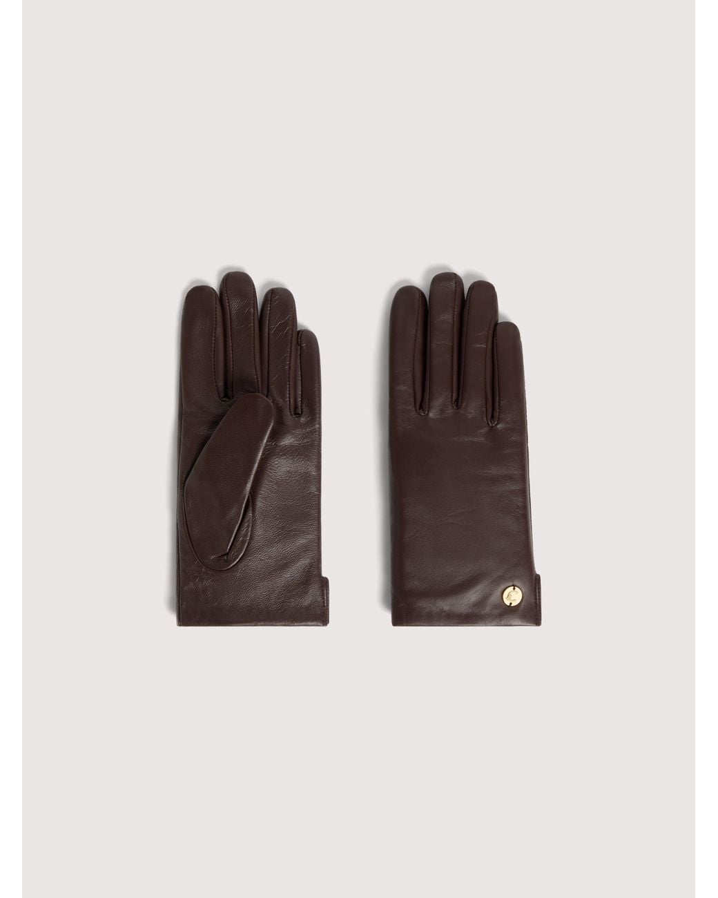 Coccinelle Multicolor Leather Gloves C-Me