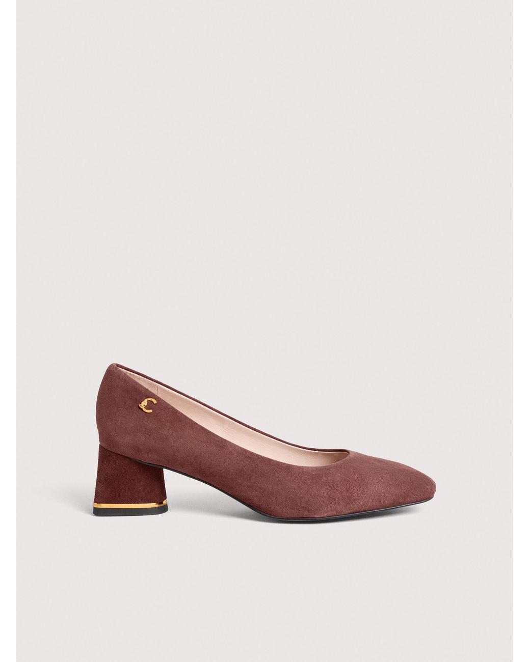 Coccinelle Pink Suede Pumps C-Everyday