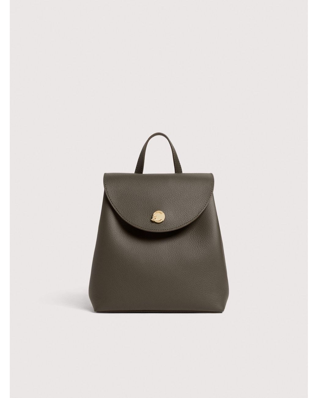 Coccinelle Multicolor Grained Leather Backpack Nikla Mini
