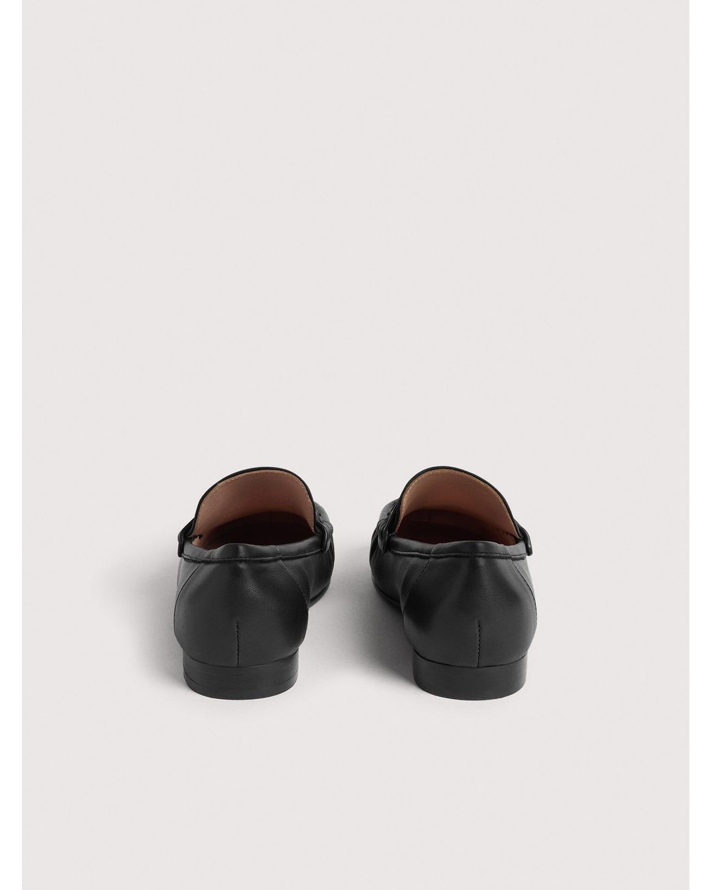 Coccinelle Black Smooth Leather Loafers C-Easy