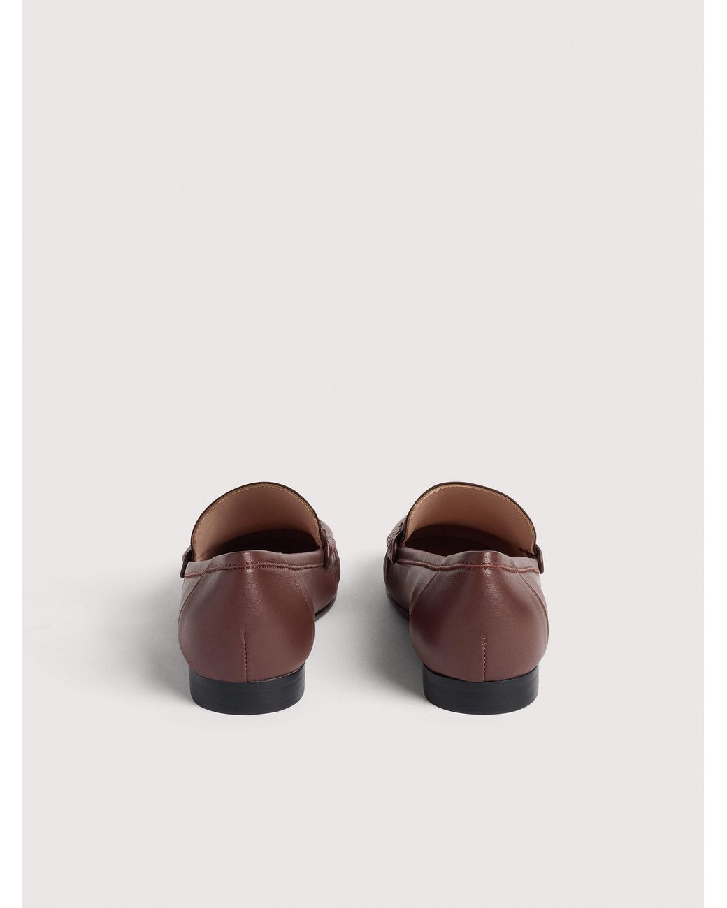 Coccinelle Brown Smooth Leather Loafers C-Easy