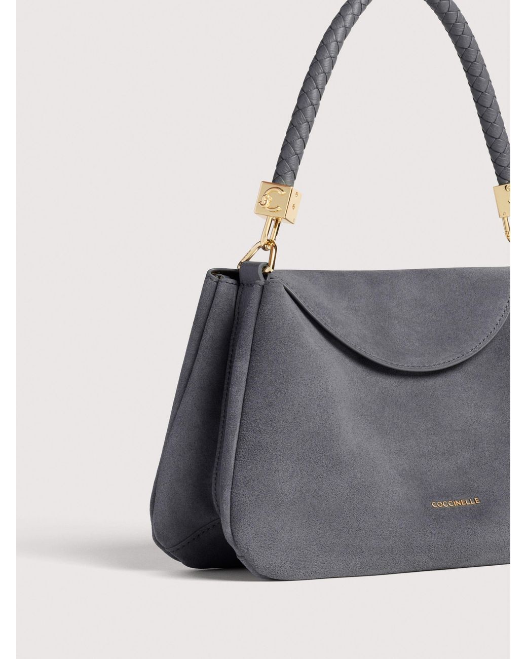 Coccinelle Multicolor Suede Handbag Tiggy Small