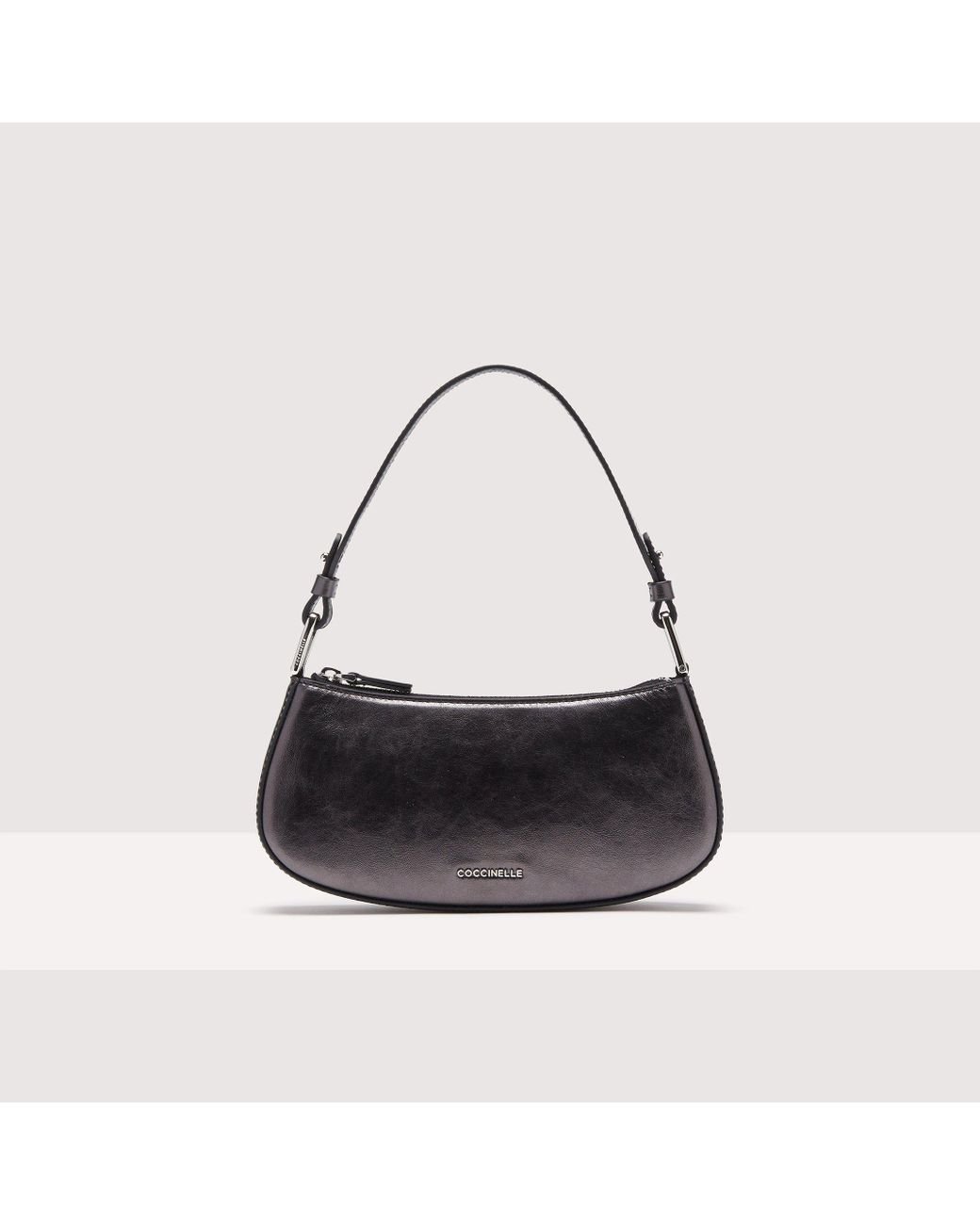 Coccinelle Pearl Leather Minibag Merveille Pepita in Black Lyst