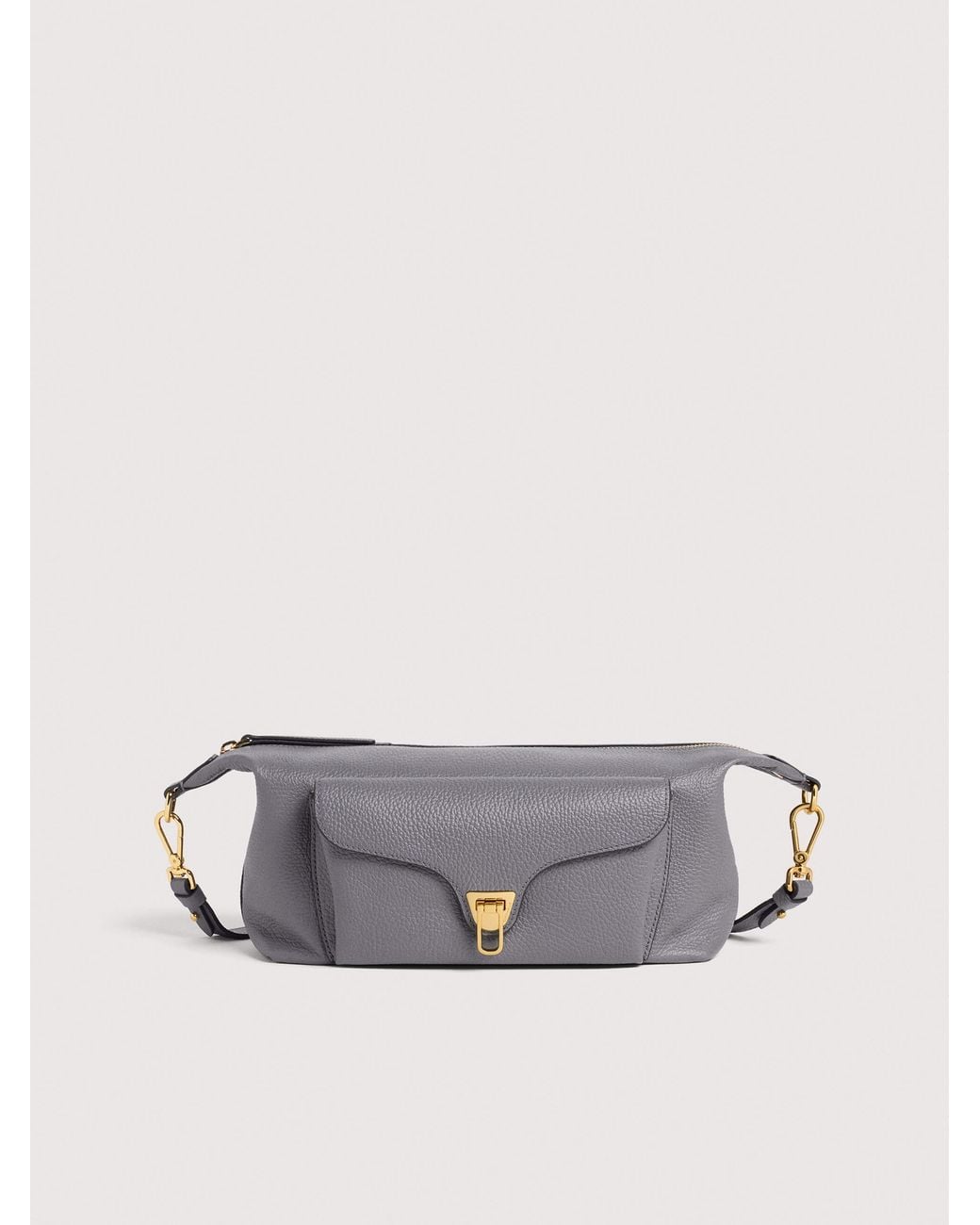 Coccinelle Multicolor Grained Leather Crossbody Bag Beat Generation Medium