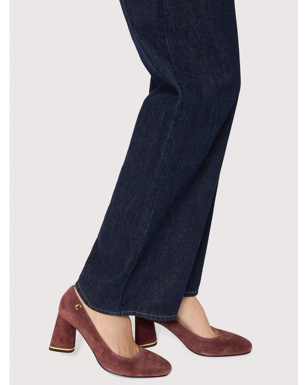 Coccinelle Pink Suede Pumps C-Everyday