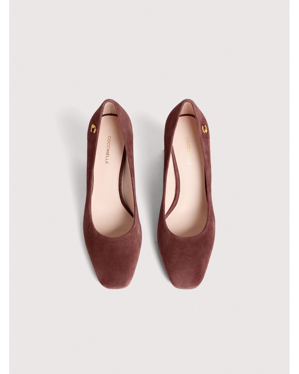 Coccinelle Pink Suede Pumps C-Everyday