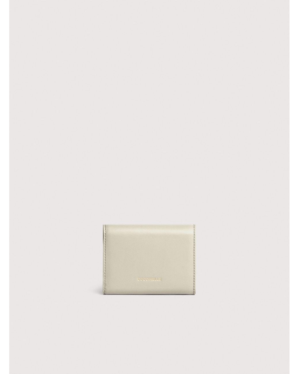 Coccinelle Natural Smooth Leather Wallet C-Me Small