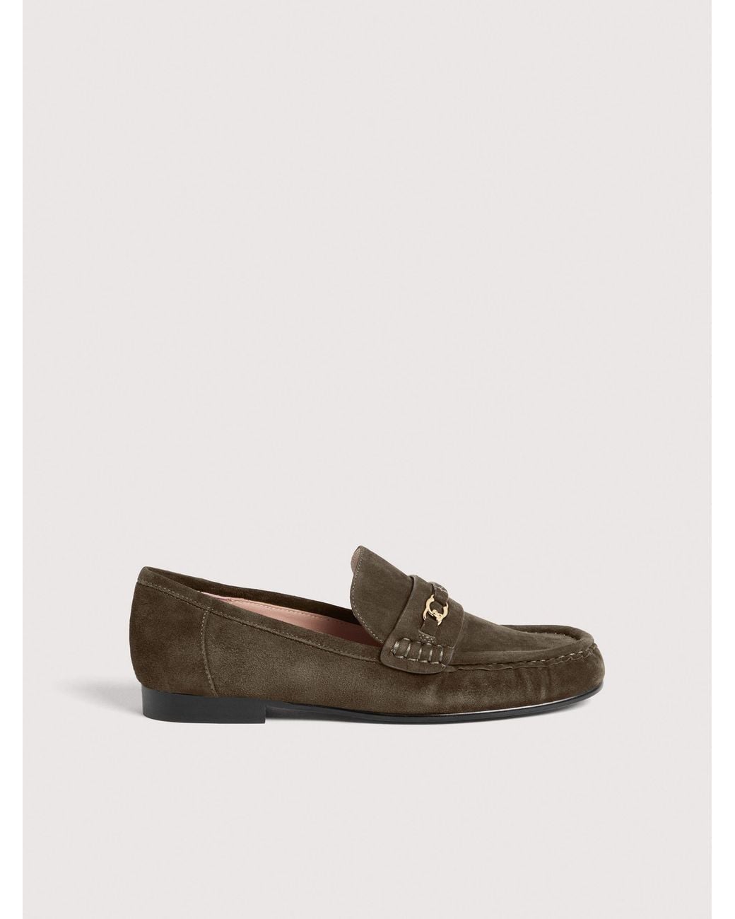 Coccinelle Brown Suede Loafers C-Easy
