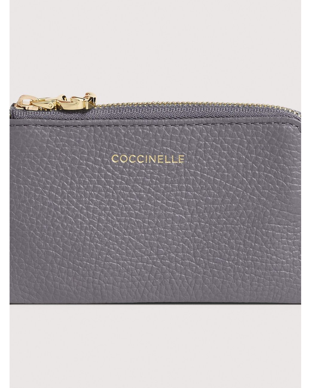 Coccinelle Multicolor Grained Leather Coin Purse C-Me Small