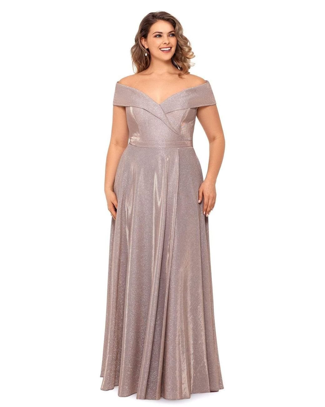 xscape glitter gown