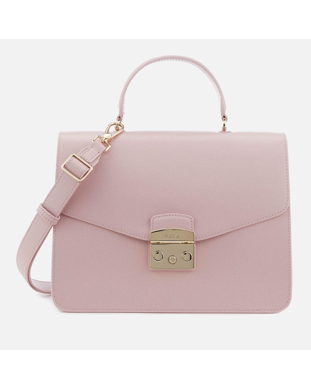 Furla Metropolis Medium Top Handle Bag in Pink | Lyst Canada