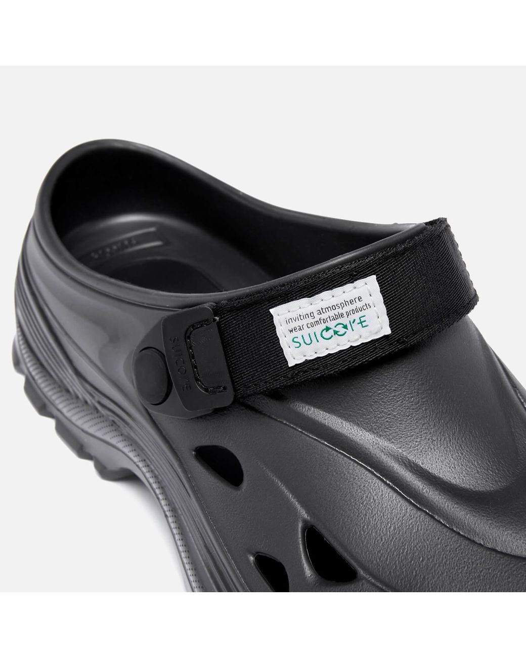 Suicoke Rubber Zona Sandals in Black for Men Mens Shoes Slip-on shoes Slippers 