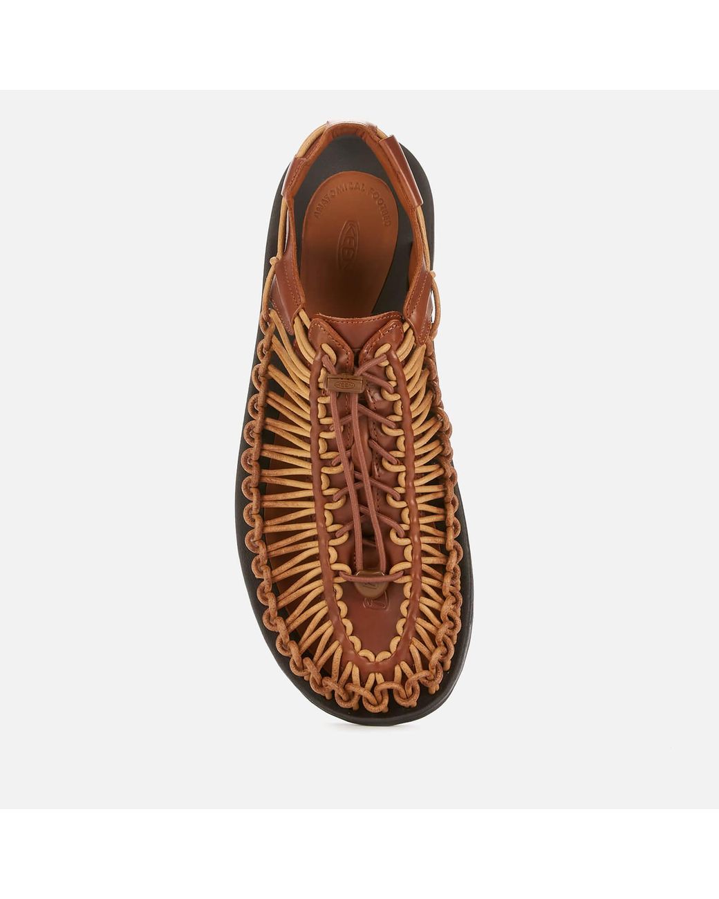 Keen Uneek Premium Leather Sandals in Brown for Men Lyst