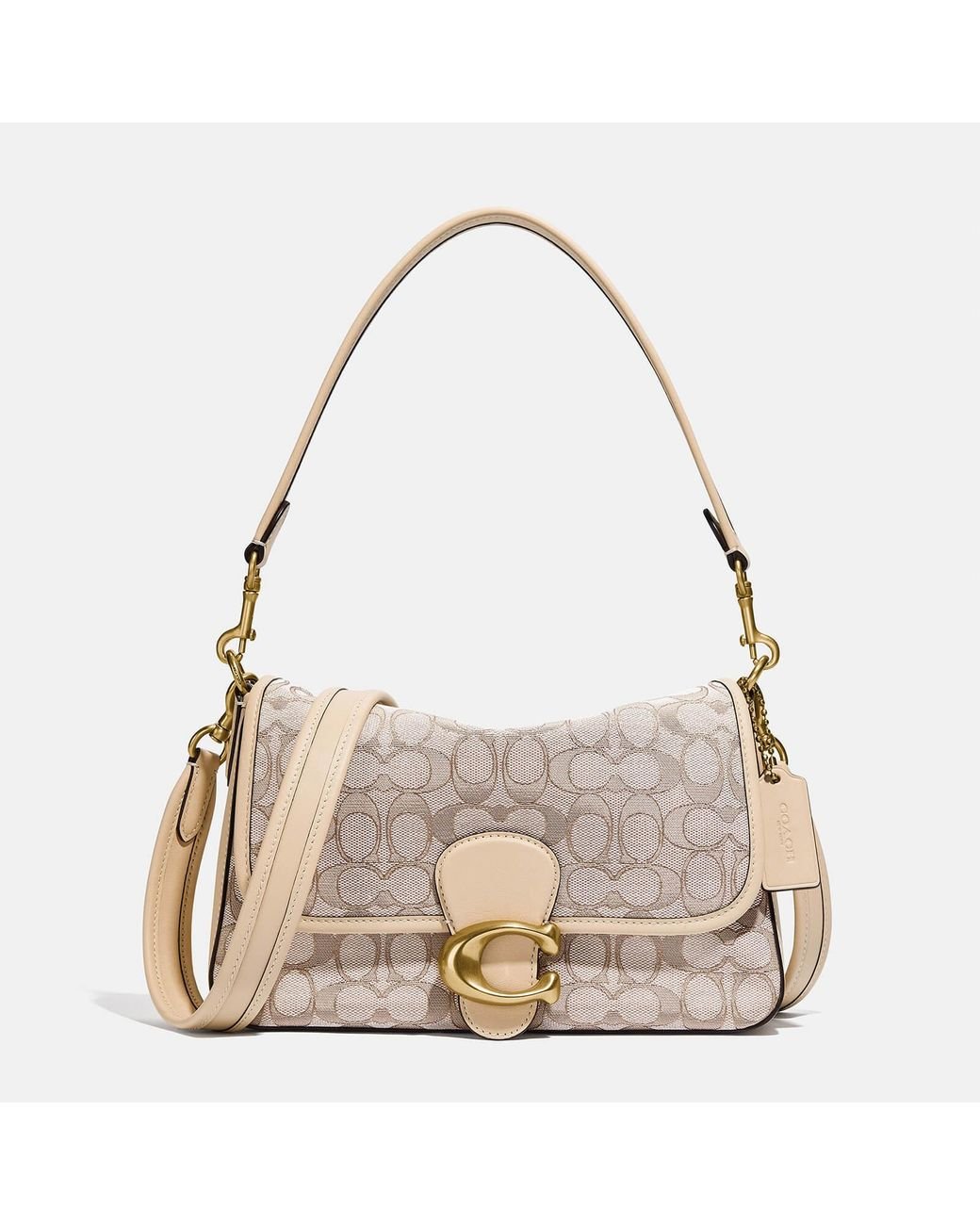 COACH Signature Jacquard Soft Tabby Shoulder Bag Lyst UK