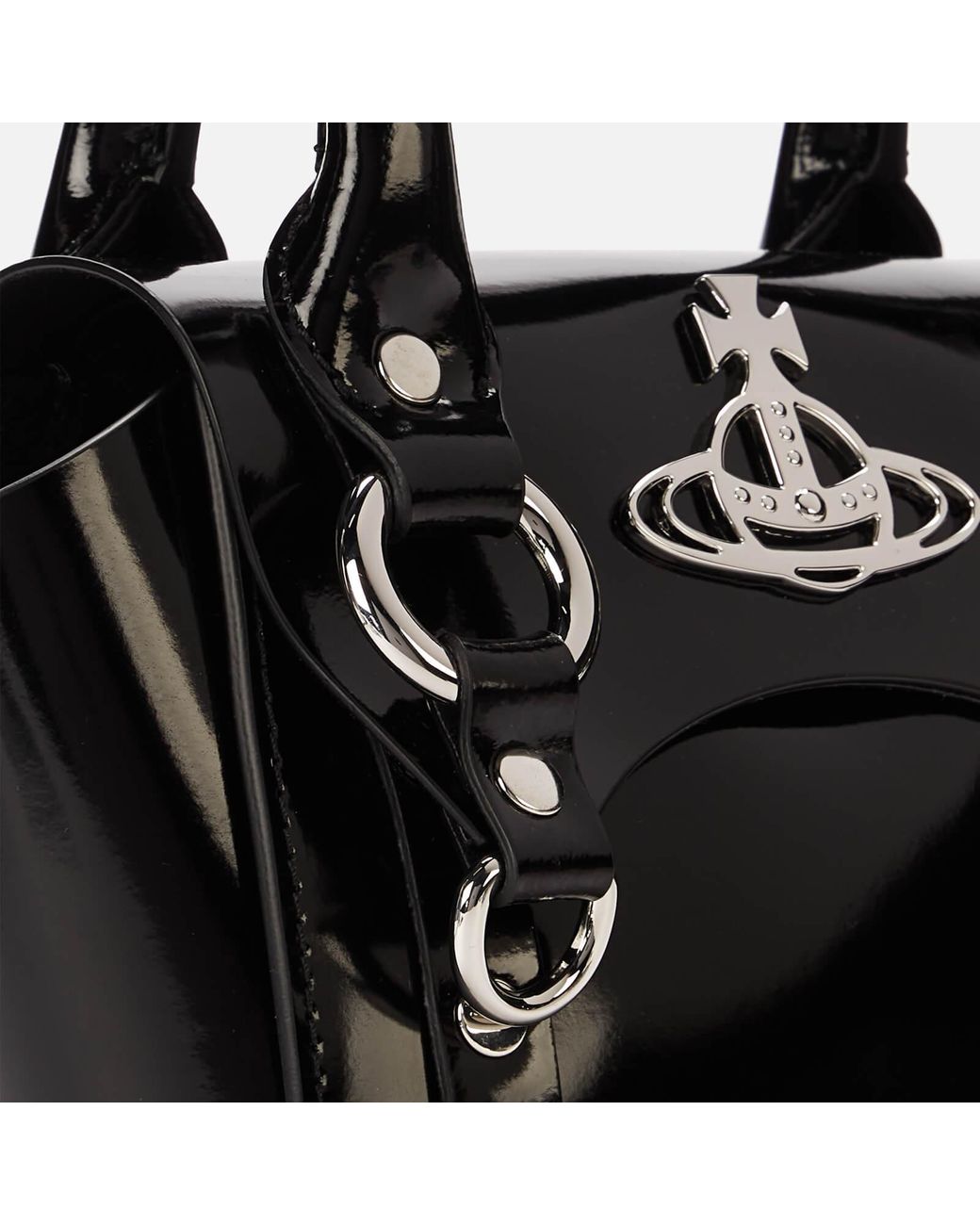 Vivienne Westwood Betty Mini Handbag With Chain in Black | Lyst
