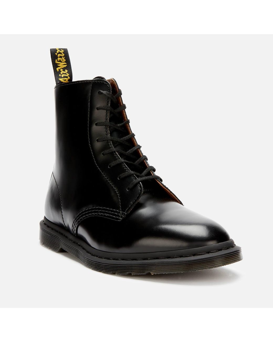 Dr. Martens Winchester Ii Polished Smooth Leather Lace Up Boots in Black  for Men | Lyst