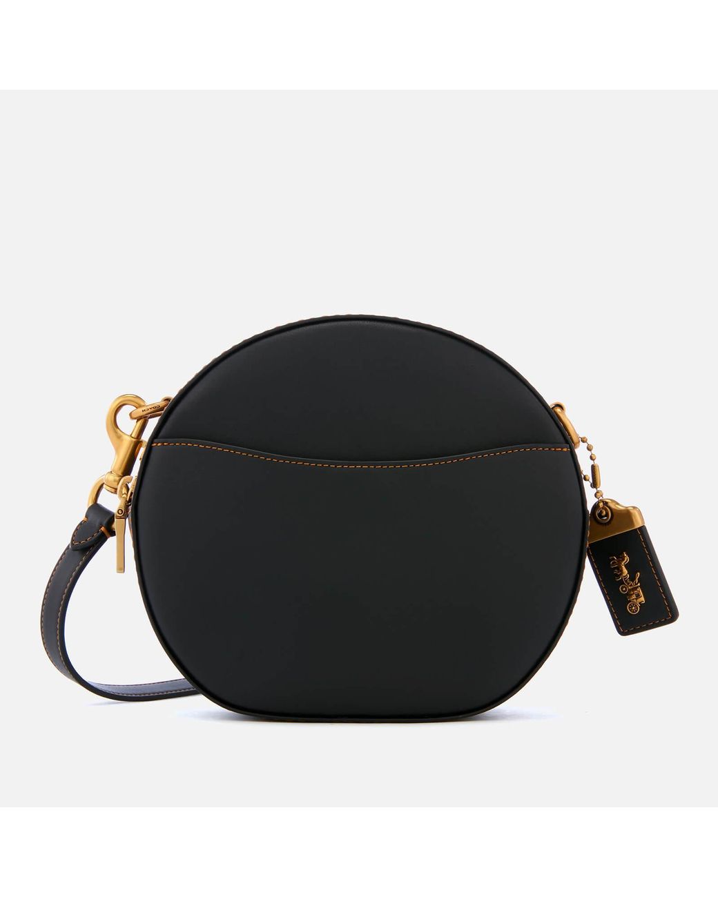 COACH Glovetanned Leather Canteen Crossbody Black Lyst