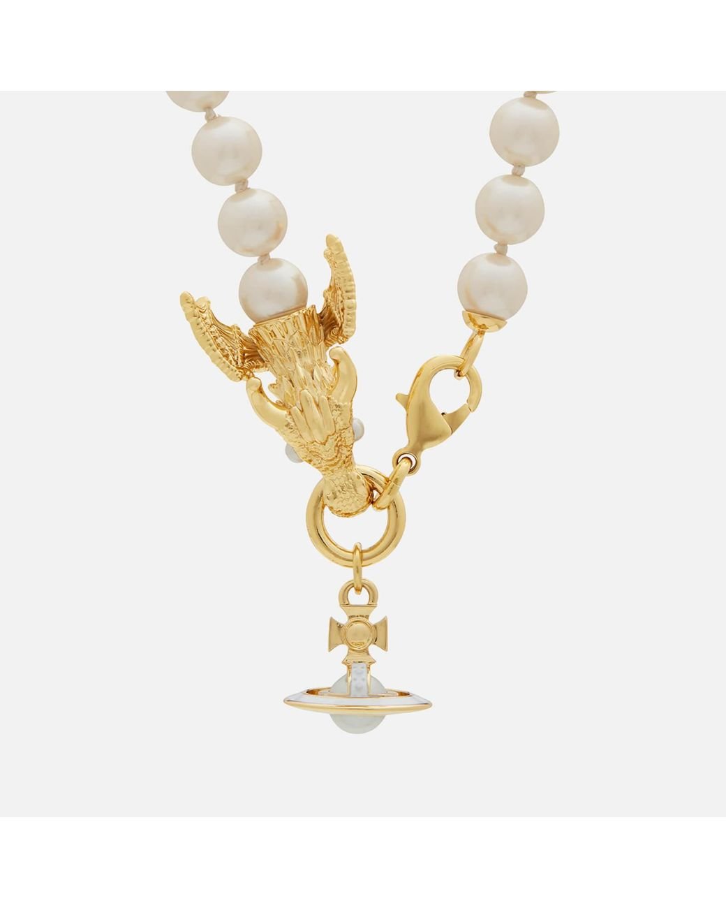 Vivienne westwood dragon pearl orb top