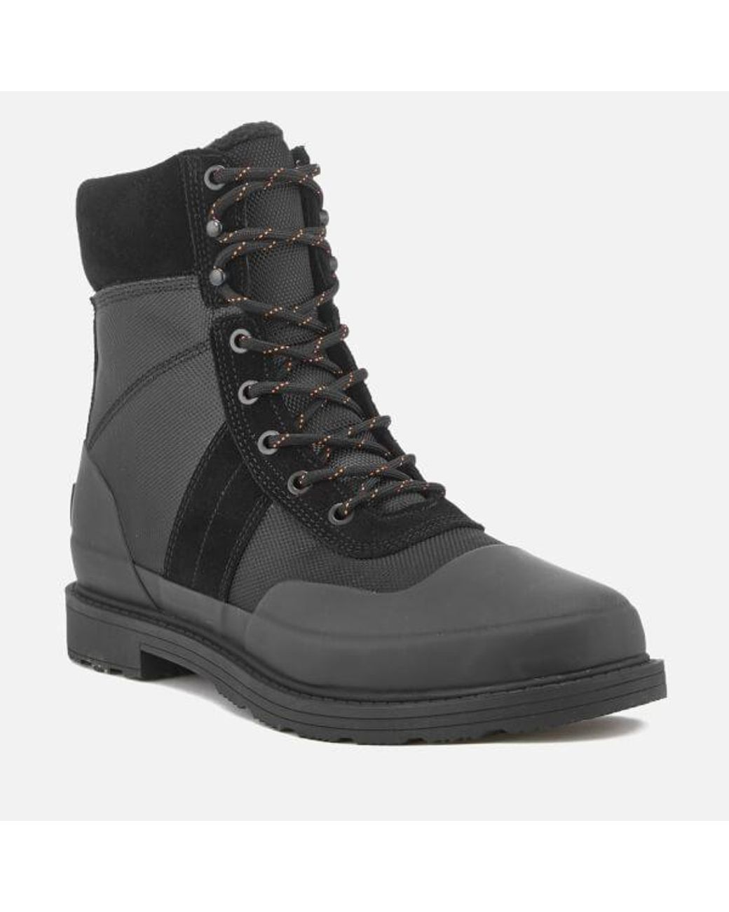HUNTER Men s Original Insulated Commando Boots in Black for Men