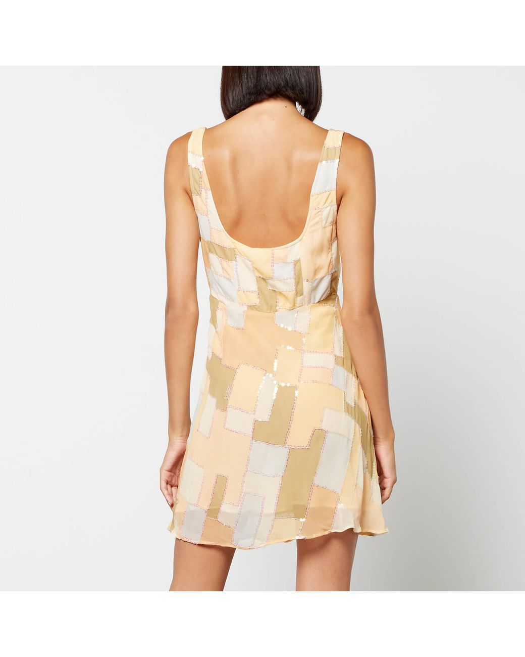 rixo patchwork dress
