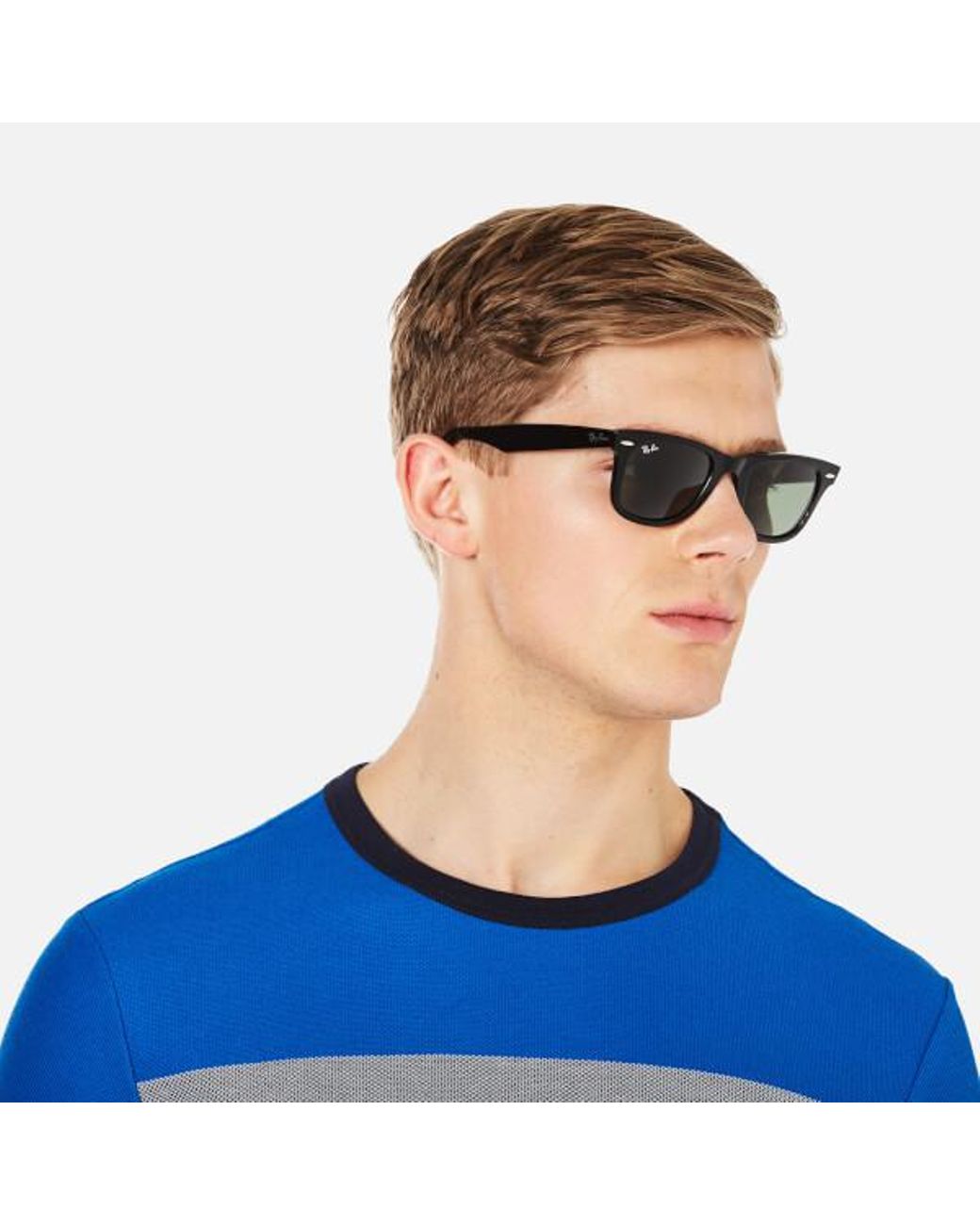 Ray-Ban Rayban Original Wayfarer Sunglasses Black for Men | Lyst