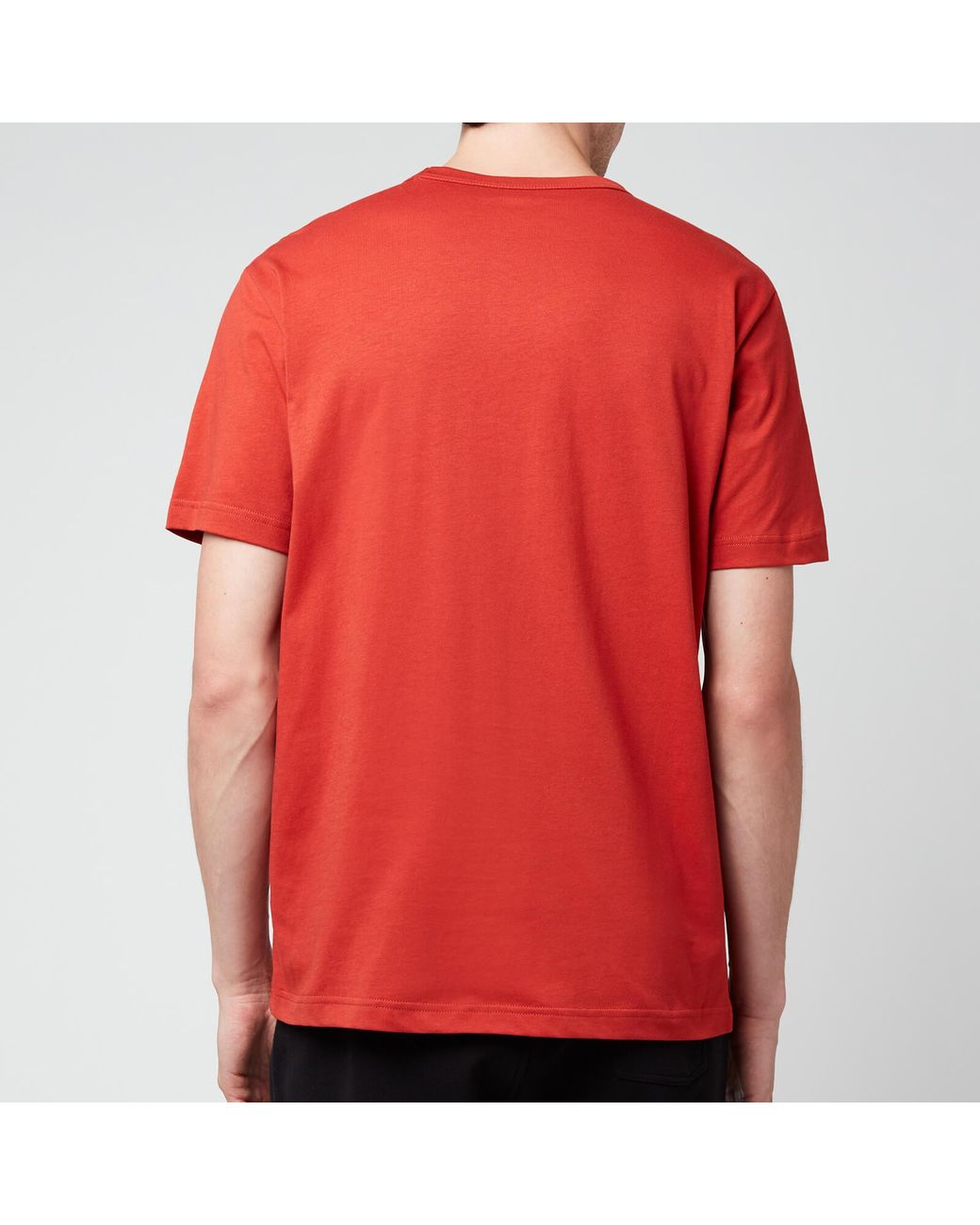belstaff red t shirt