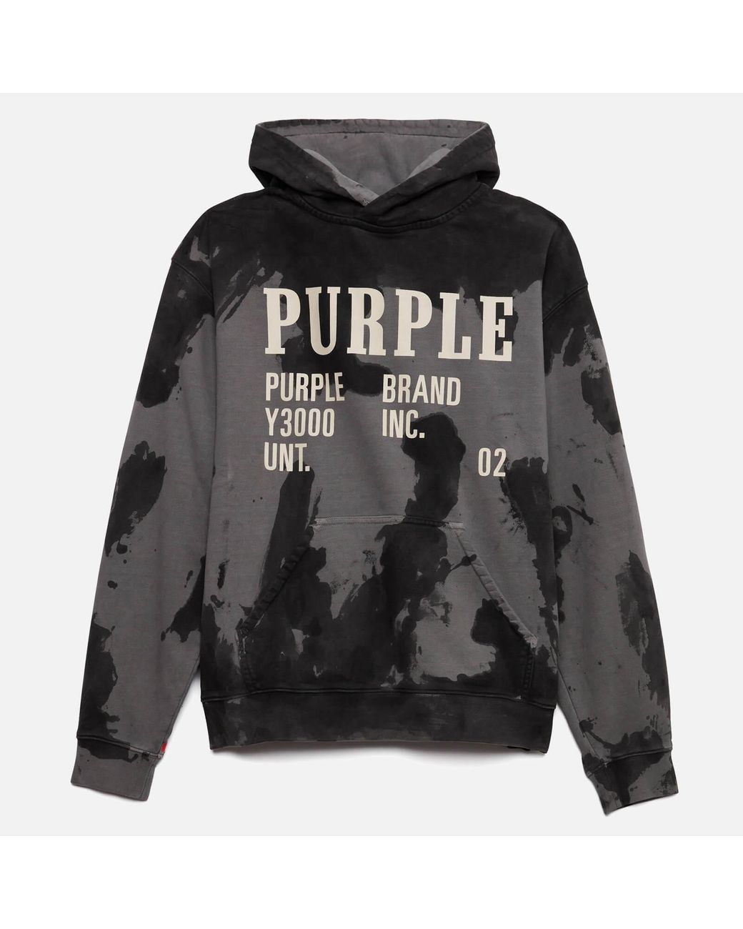 bleached purple sweatshirt