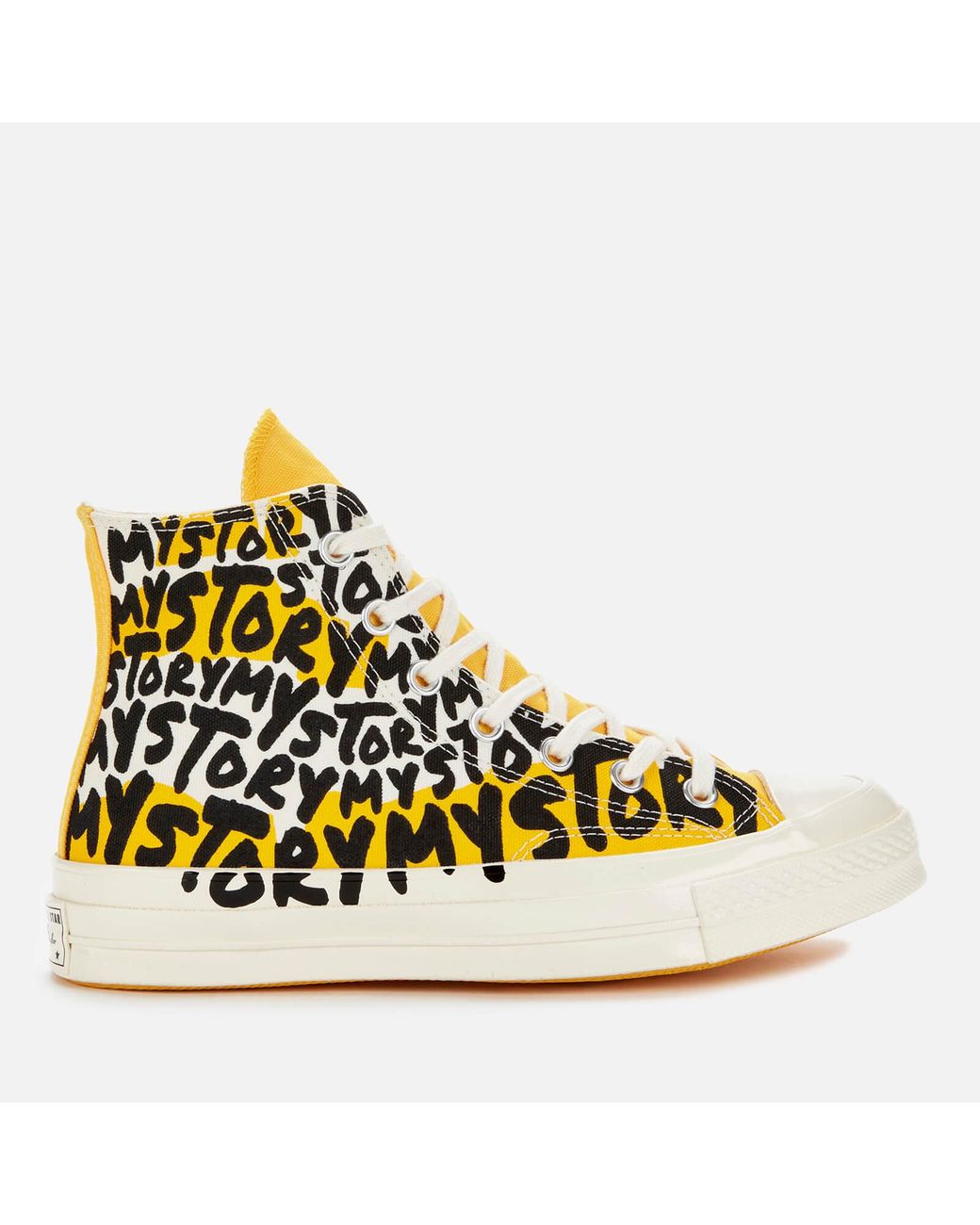 70 My Story Hi-top Trainers Yellow |
