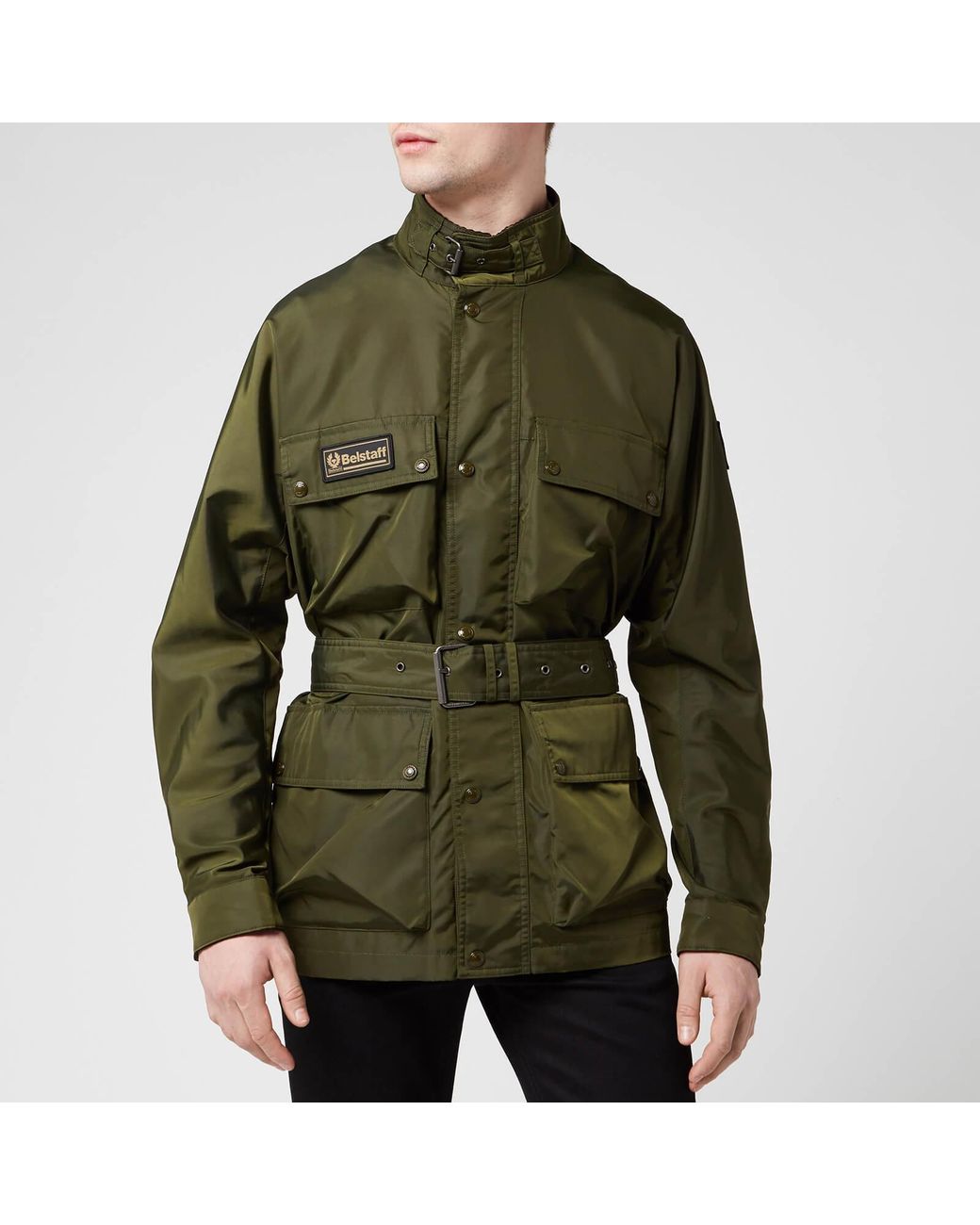 Belstaff Synthetic Trialmaster Xl500 Jacket in Green for Men | Lyst UK