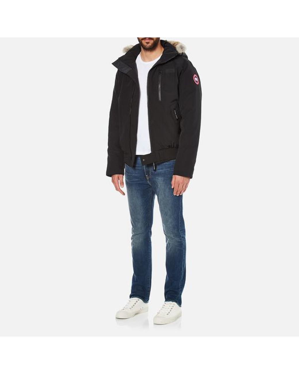 Canada Goose Men's Borden Bomber Jacket in Black for Men | Lyst