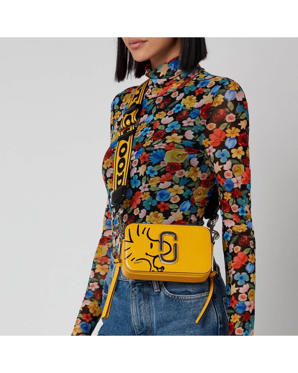 Marc Jacobs Snapshot Peanuts Bag in Yellow Lyst