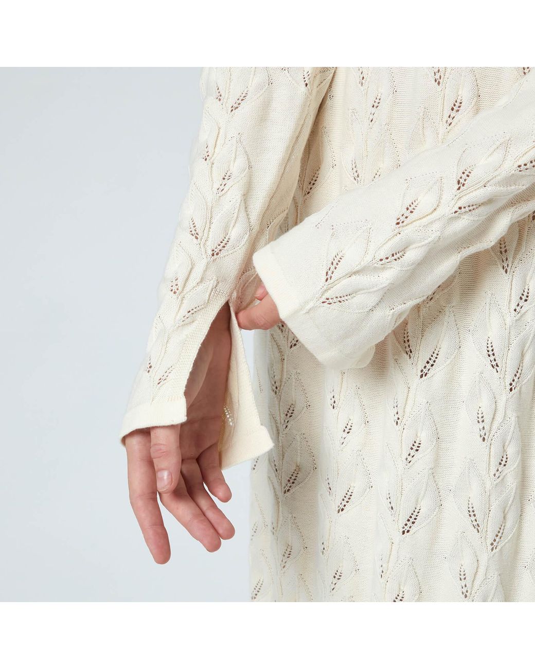 Holzweiler Nim Knitted Dress in White | Lyst Canada