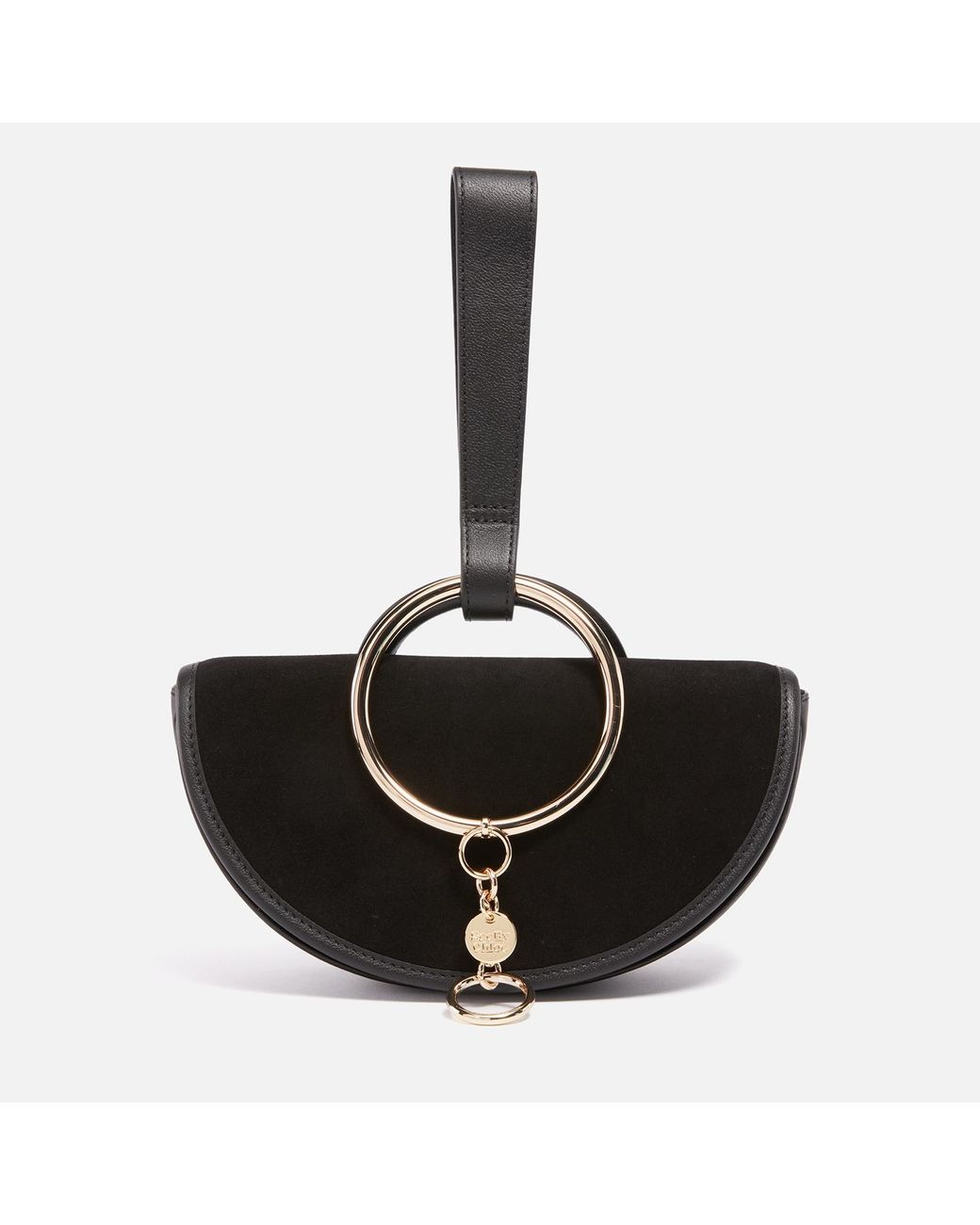 See By Chloe Mara Leather Clutch Bag in Black Lyst Canada