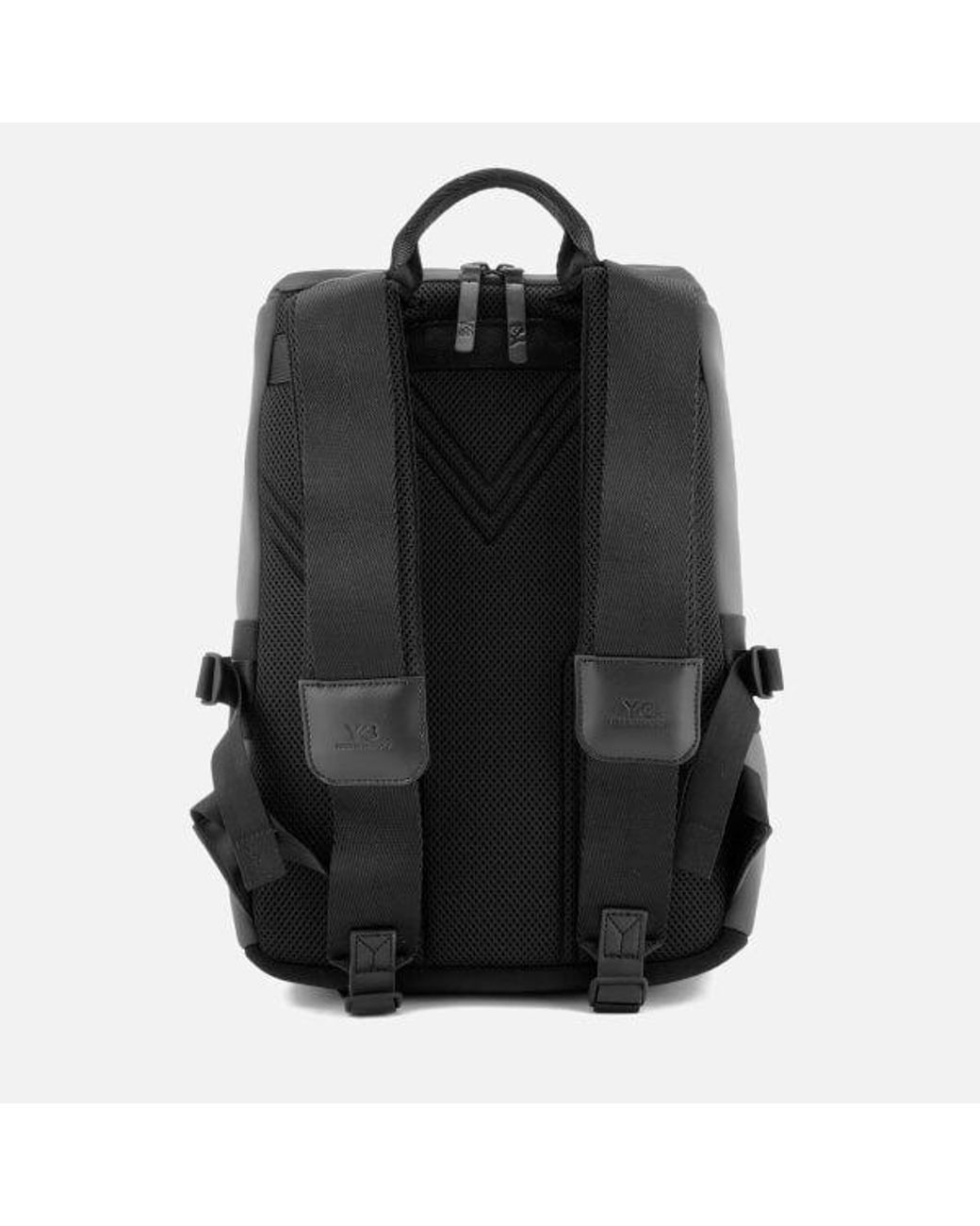 Y-3 Leather Y3 Qasa Small Backpack in 