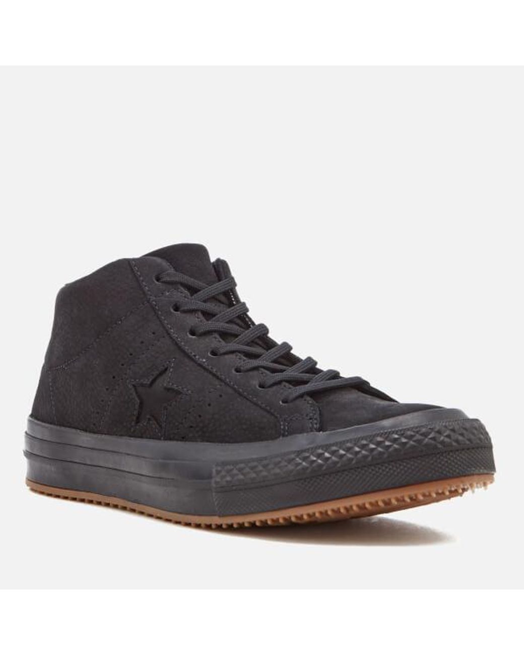 Converse Men's One Star Mid Counter Climate Mid Trainers Black for Men | Lyst
