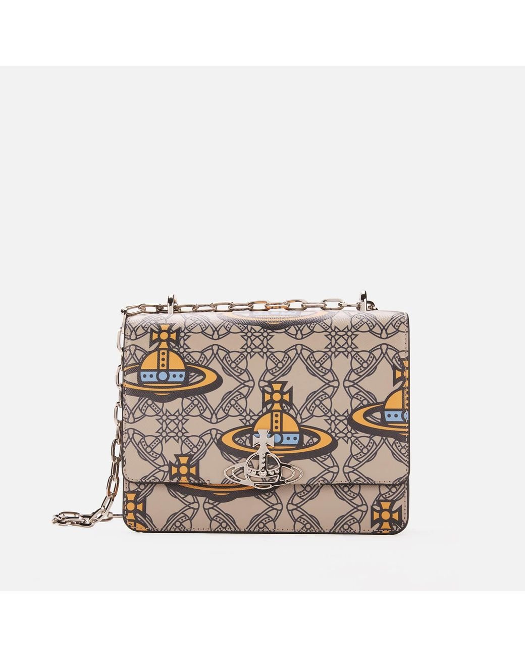 Vivienne Westwood Debbie Medium Bag With Flap Lyst Canada