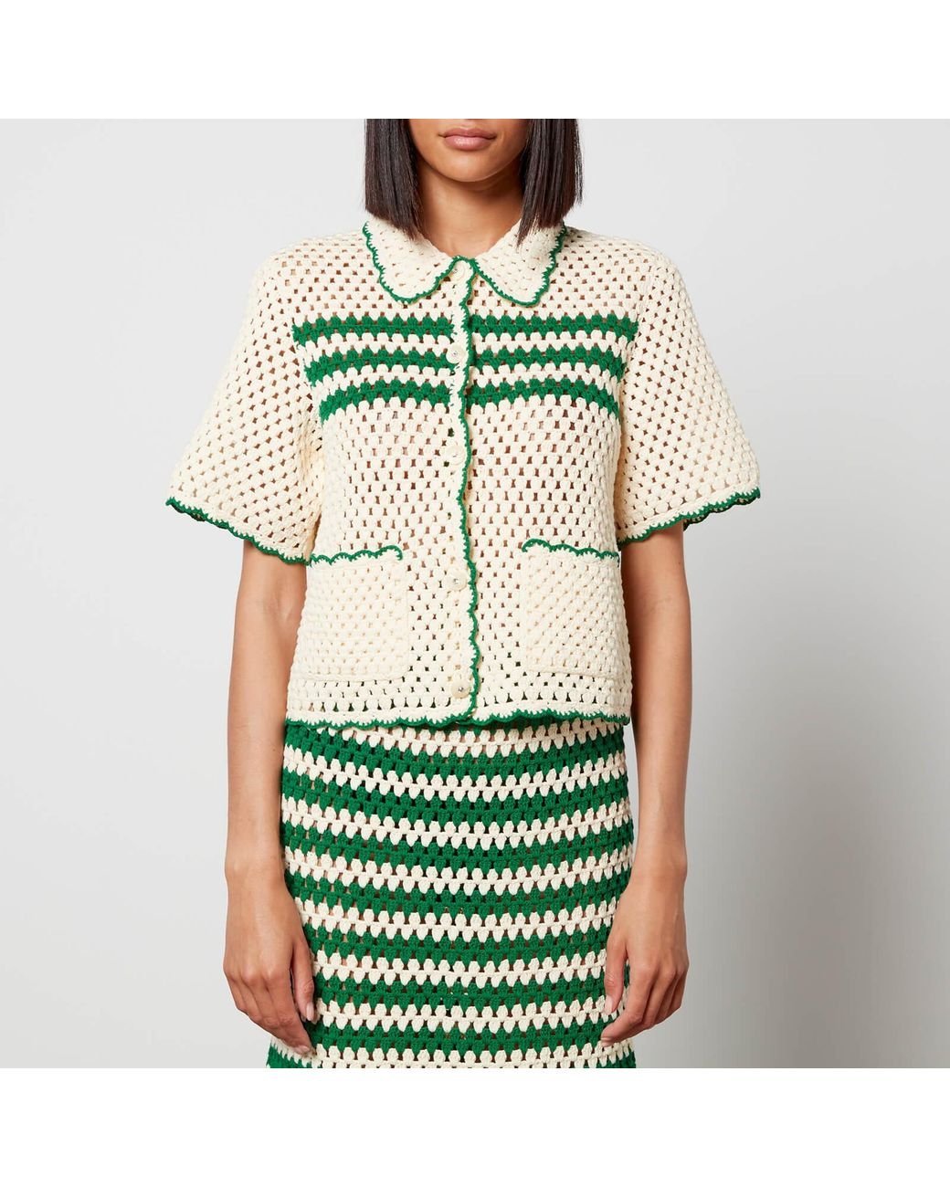 Baum und Pferdgarten Cayley Knitted Top in Natural | Lyst Canada