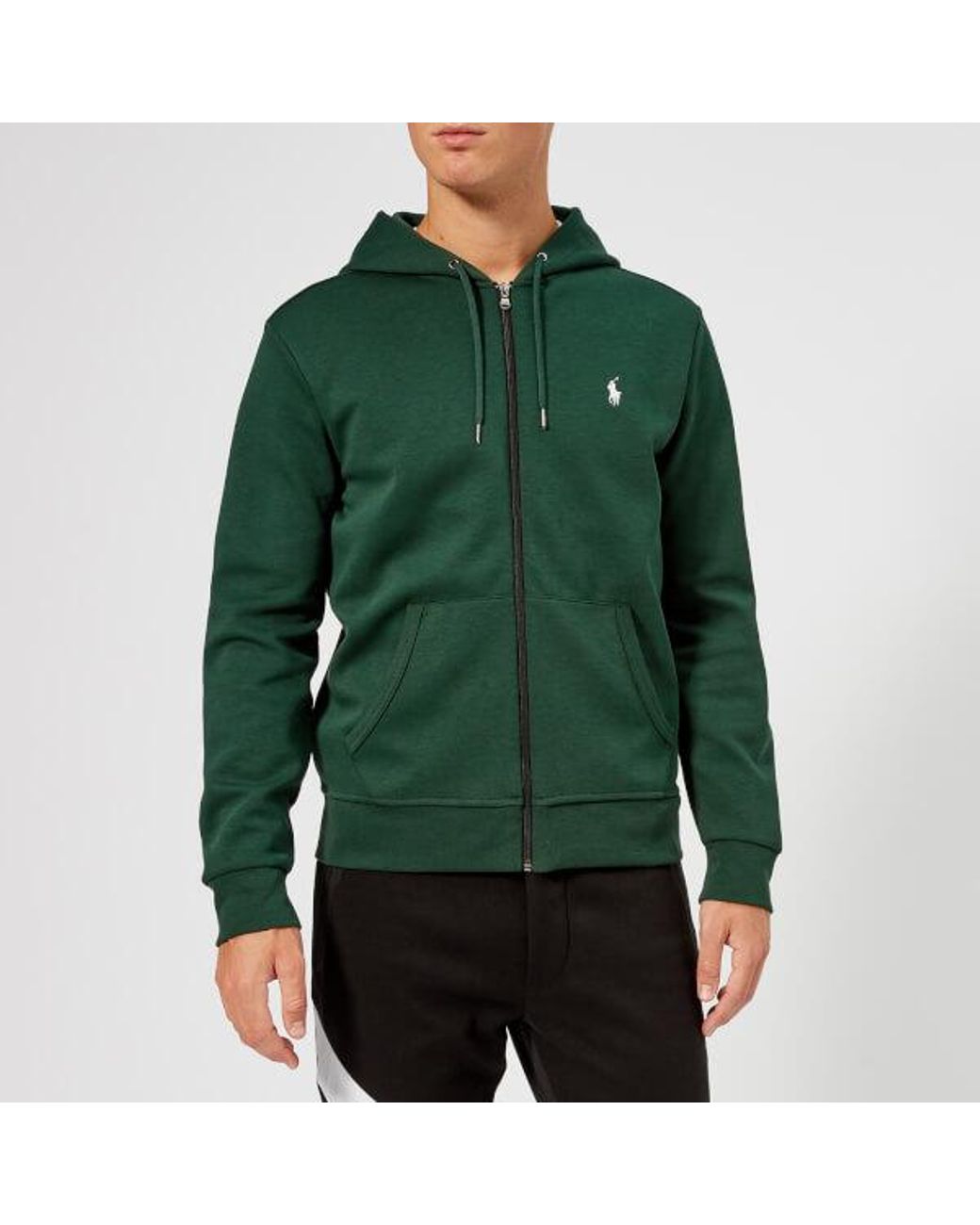 Mens Activewear gym and workout clothes Polo Ralph Lauren Activewear gym and workout clothes Polo Ralph Lauren Synthetic Double-knit Crewneck Sweatshirt in Green for Men Save 10% 