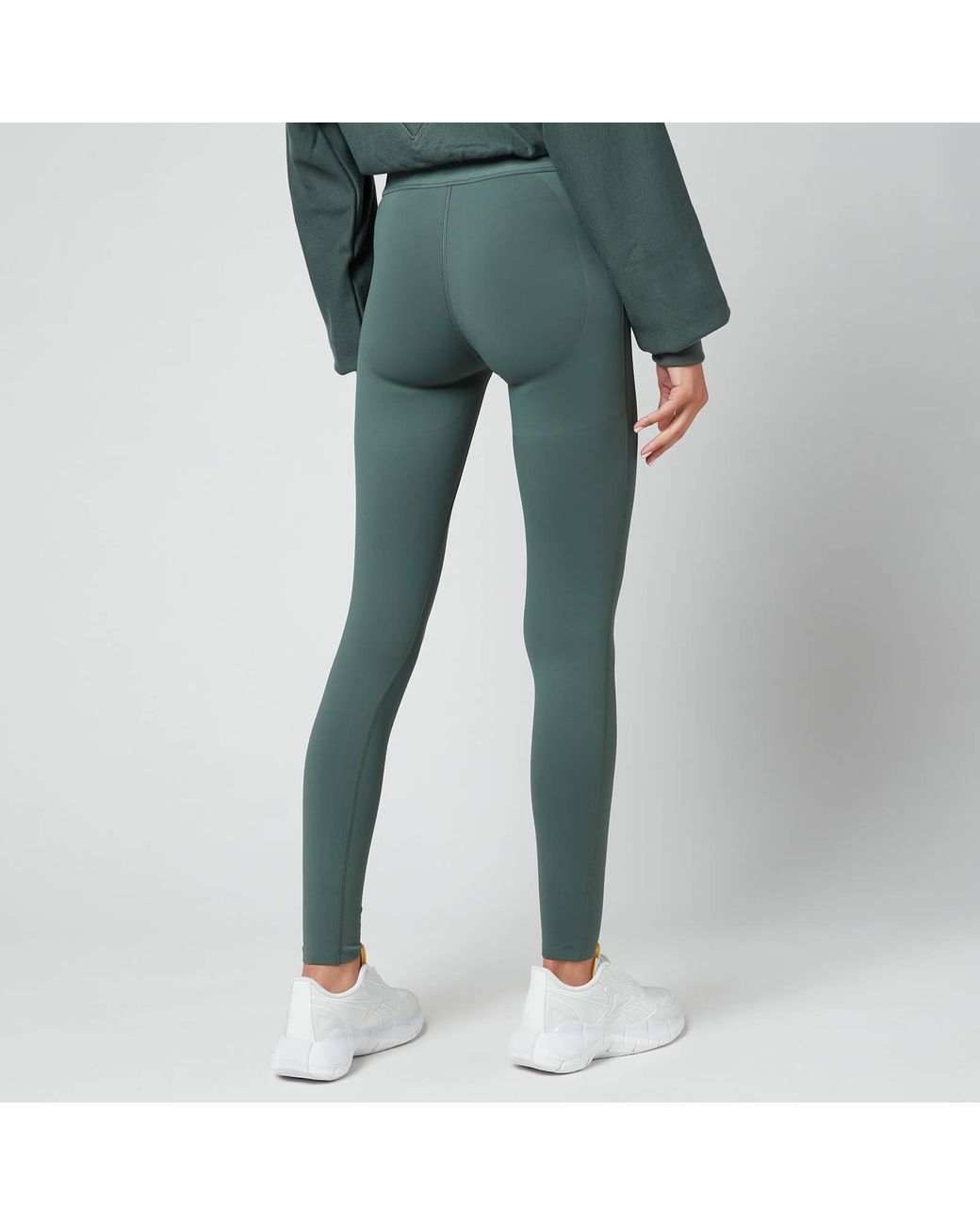 Reebok X Victoria Beckham Rbk Vb Logo Leggings in Green - Lyst