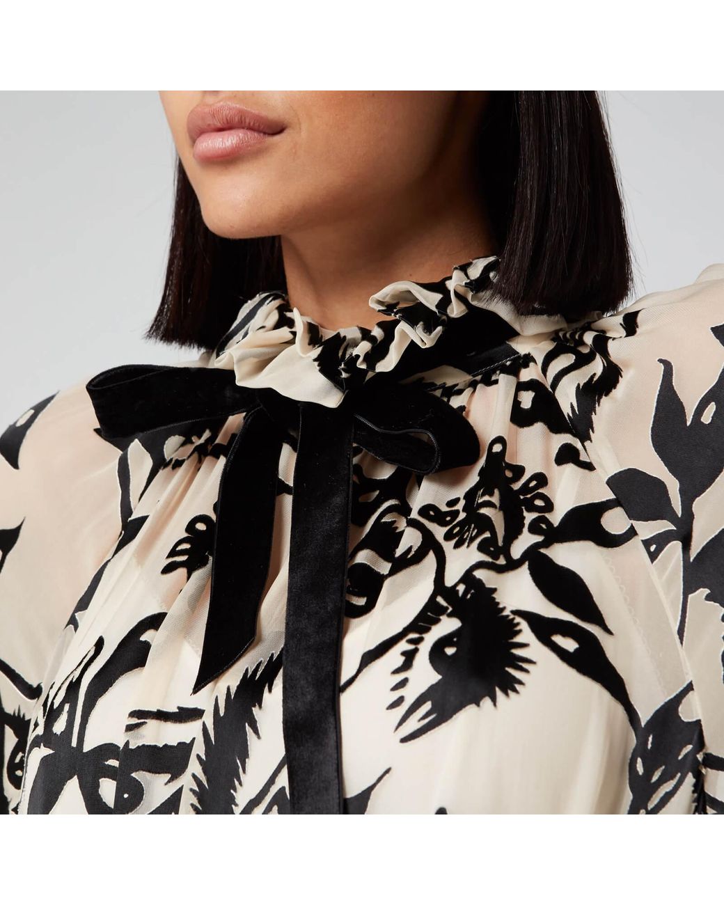 Zimmermann Silk Ladybeetle Swing Midi 