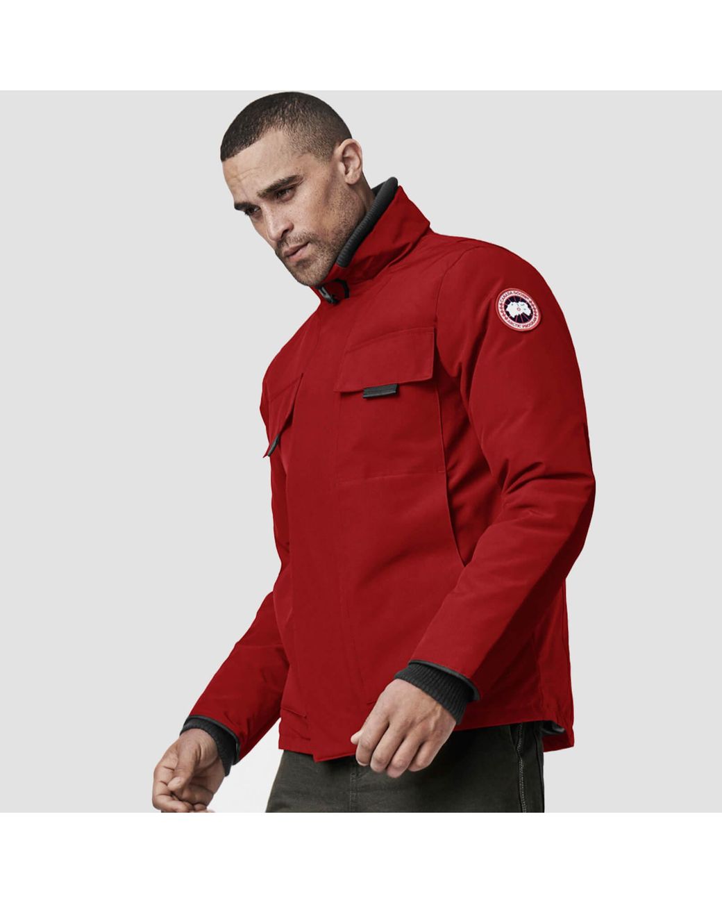 Canada Goose Goose Forester Jacket in Red for Men | Lyst