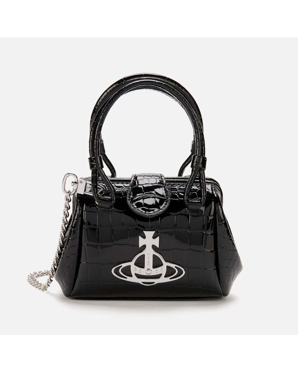 Vivienne Westwood Pamela Mini Handbag in Black | Lyst