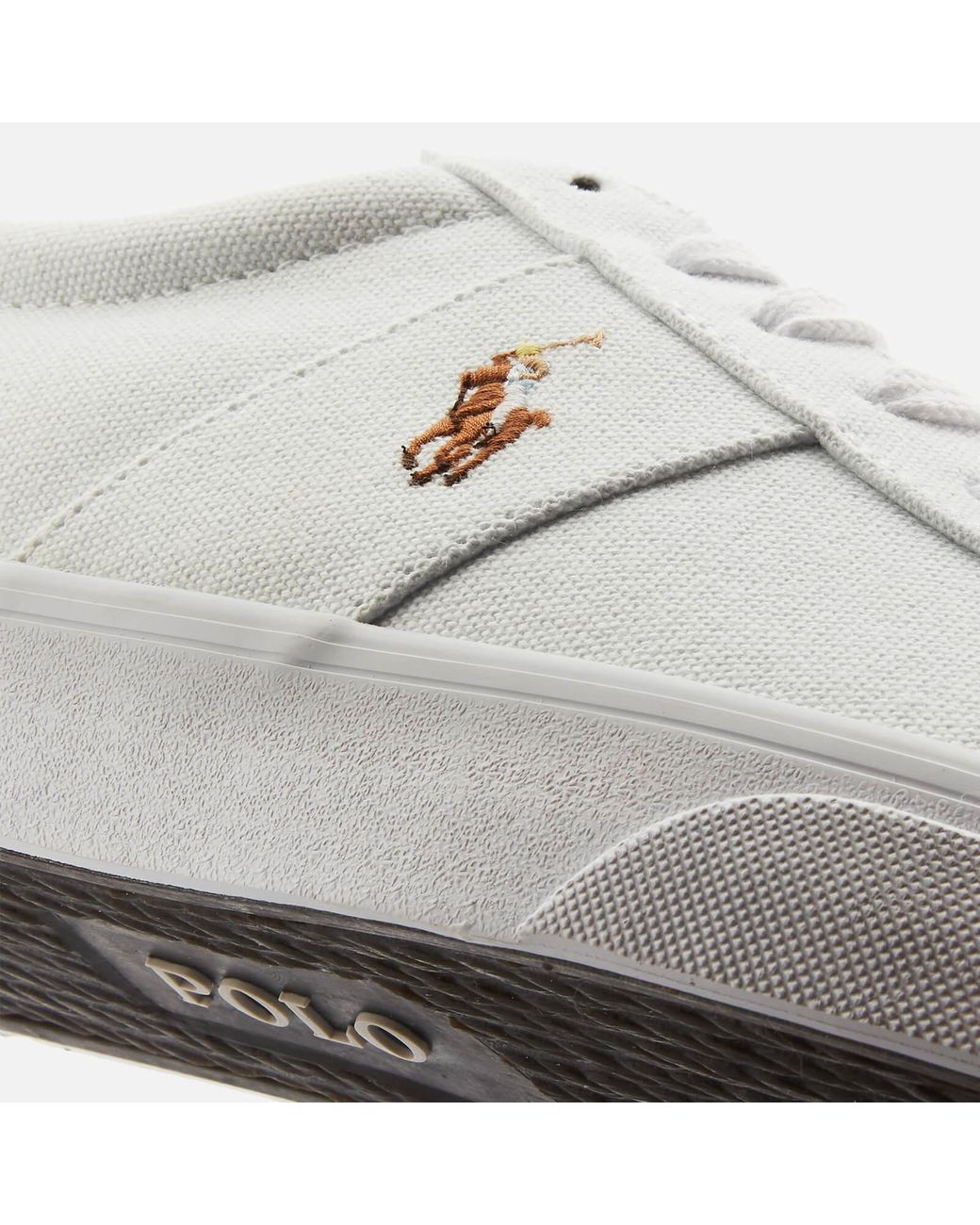 polo ralph lauren sayer canvas sneaker