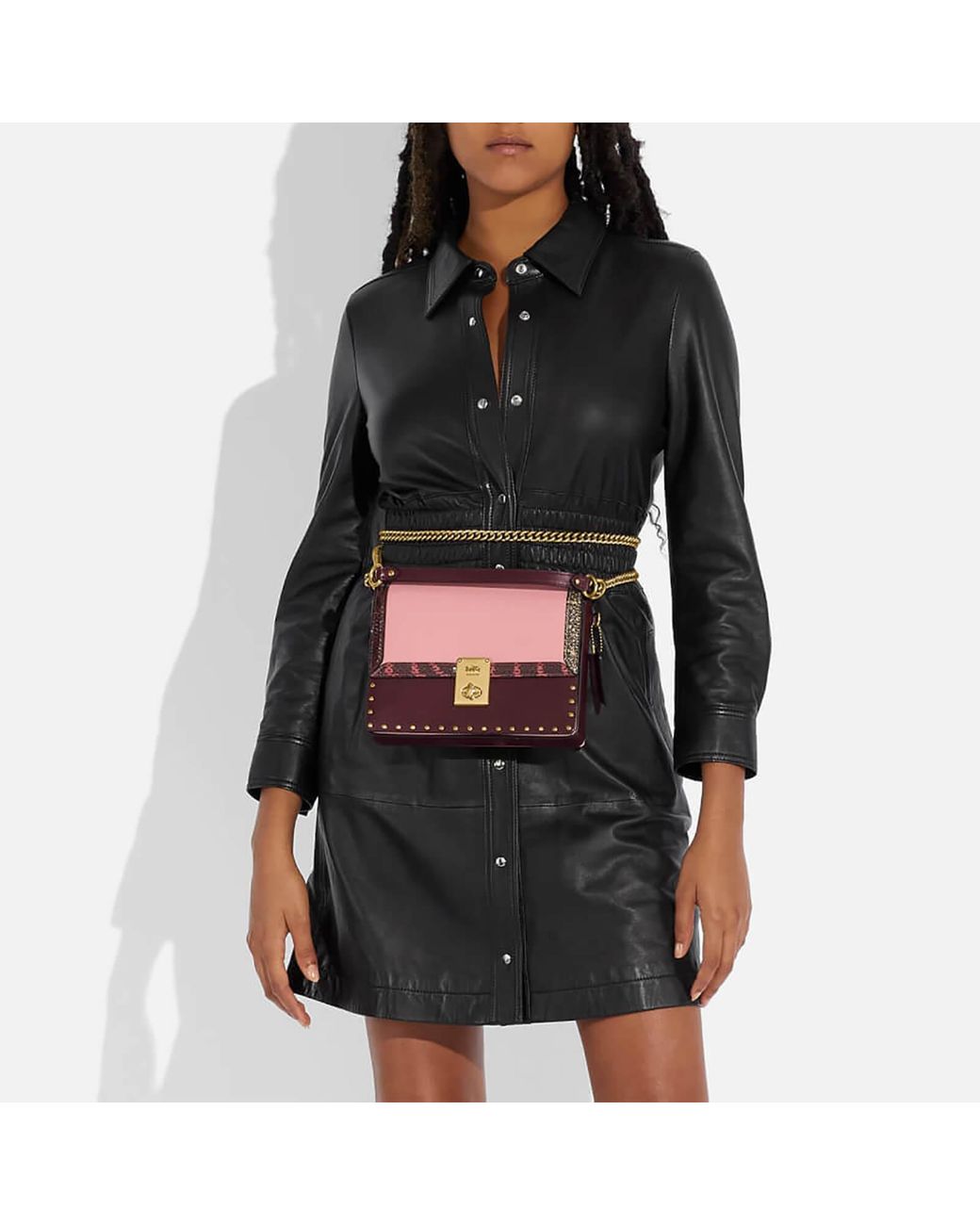 Jennifer Lopez's Little Black Studio Shoulder Bag Is on Sale at Coach