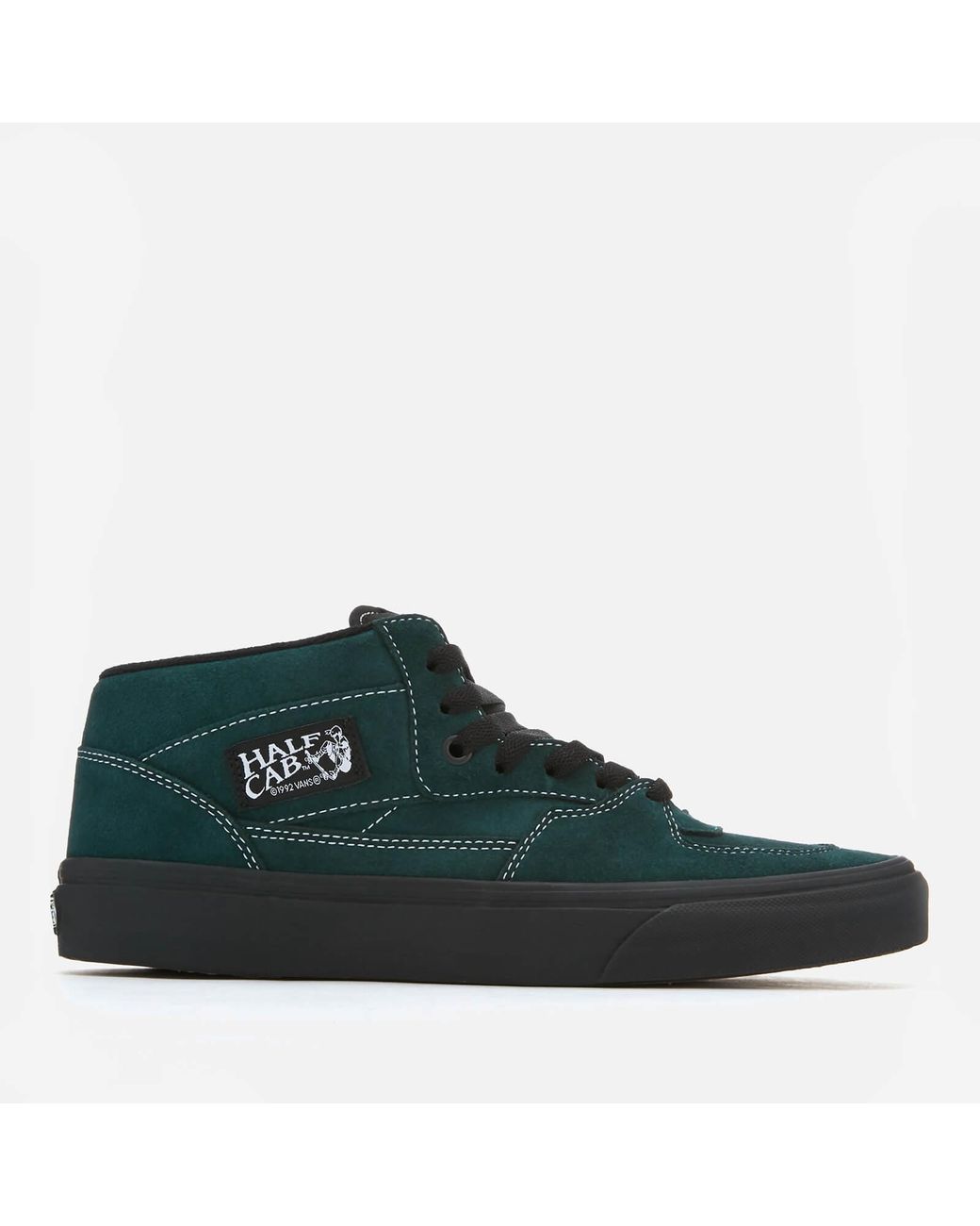 Vans Half Cab Trainers in Green for Men | Lyst