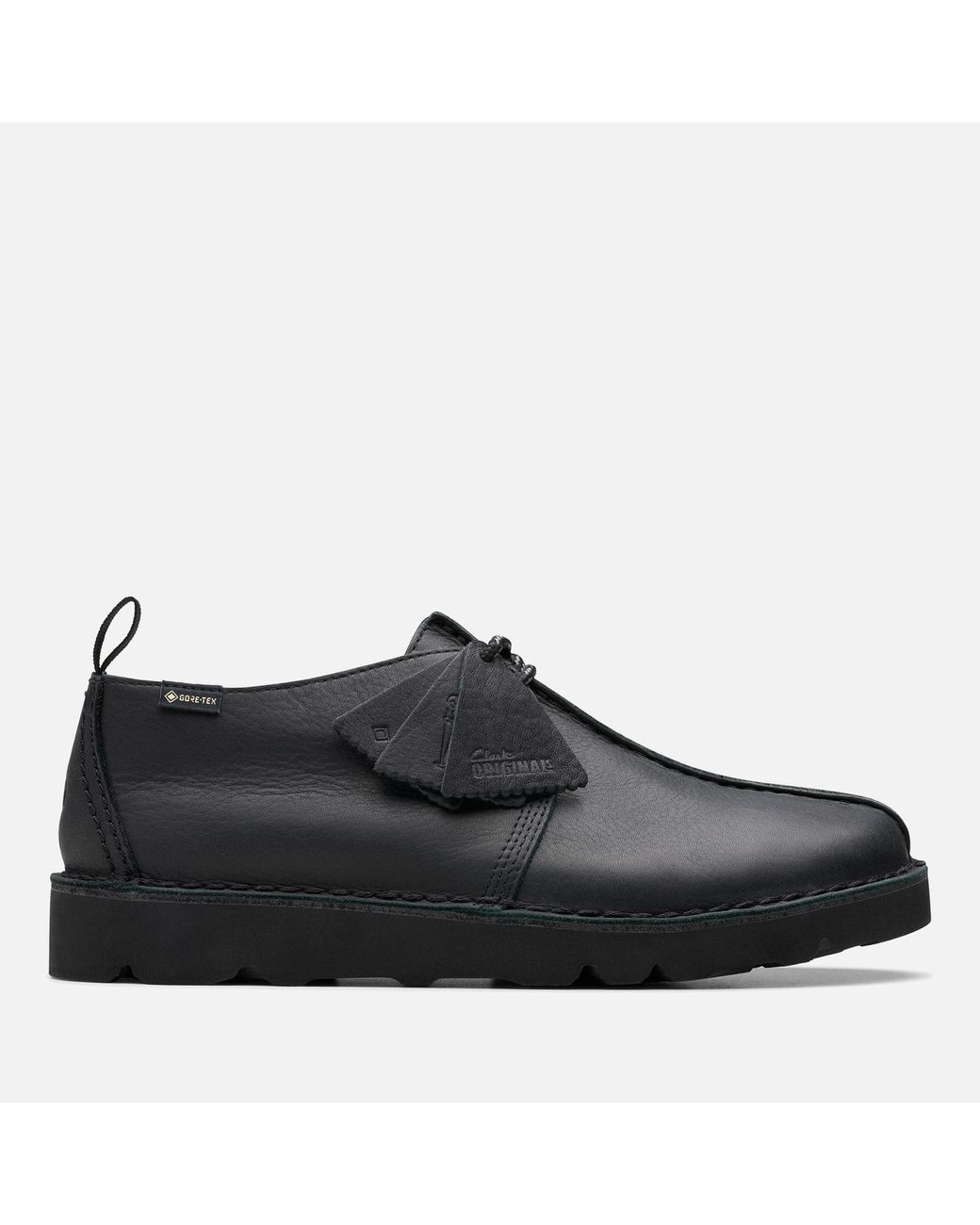 Clarks Desert Boot Gore Tex Clarks Black Gore-Tex Leather Desert Boot